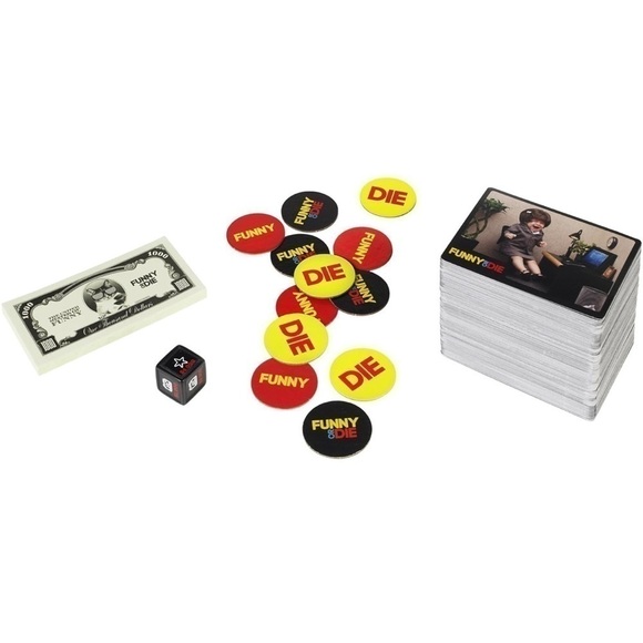 NIB Funny or Die Board Game - Hasbro Gaming 2013 Edition New Sealed - Picture 3 of 8